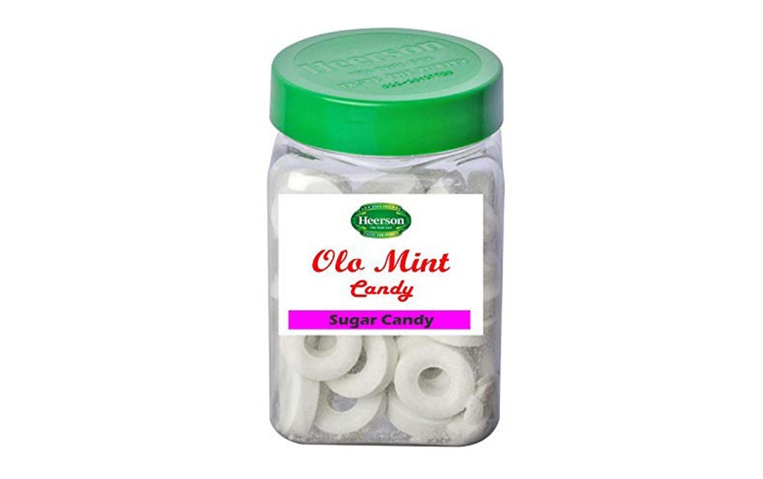 Heerson Olo Mint Candy    Plastic Jar  100 grams